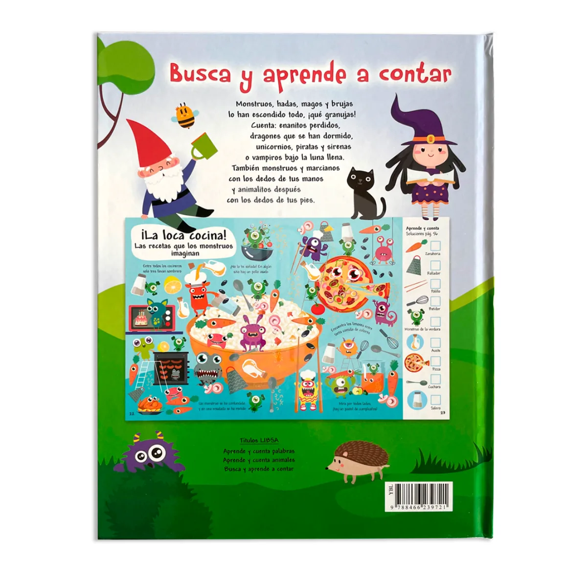 Libro Busca y Aprende a contar - Libsa 4