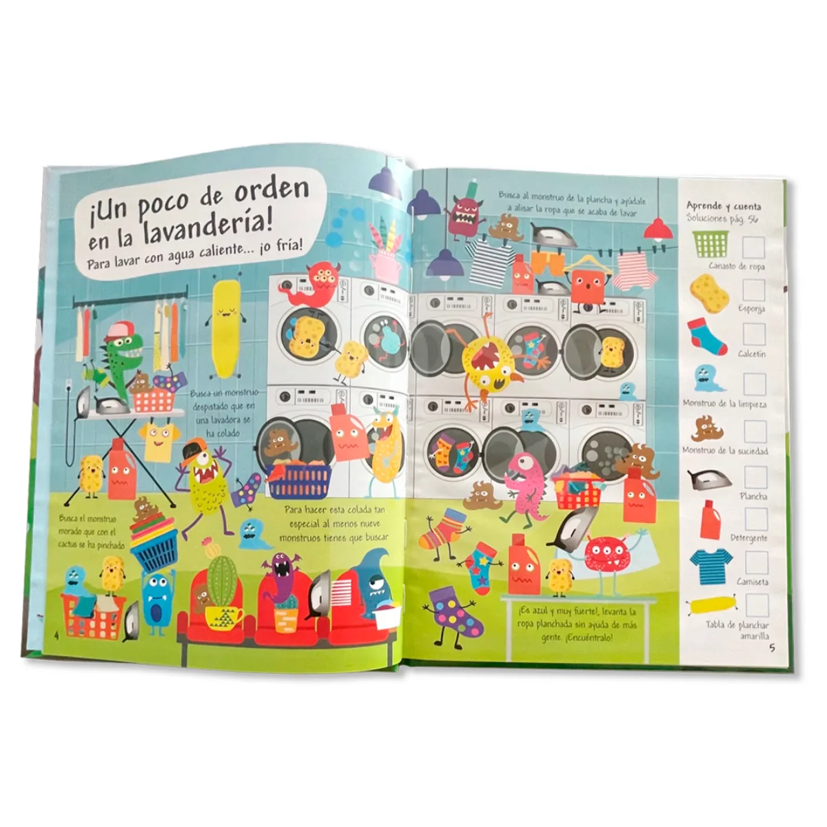 Libro Busca y Aprende a contar - Libsa 3