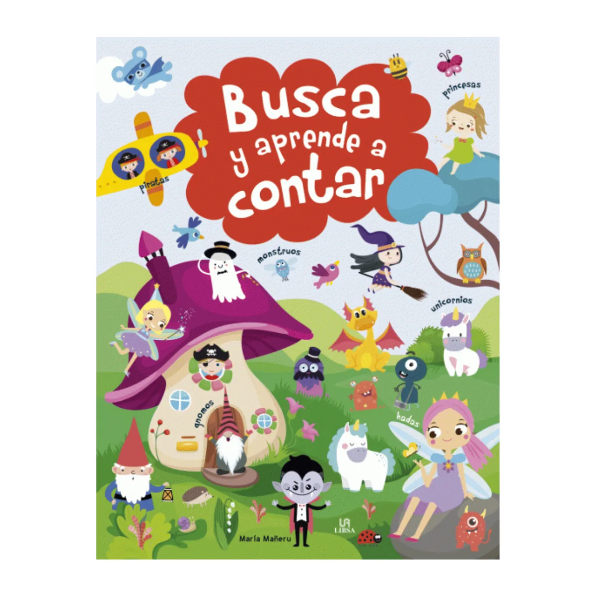 Libro Busca y Aprende a contar - Libsa