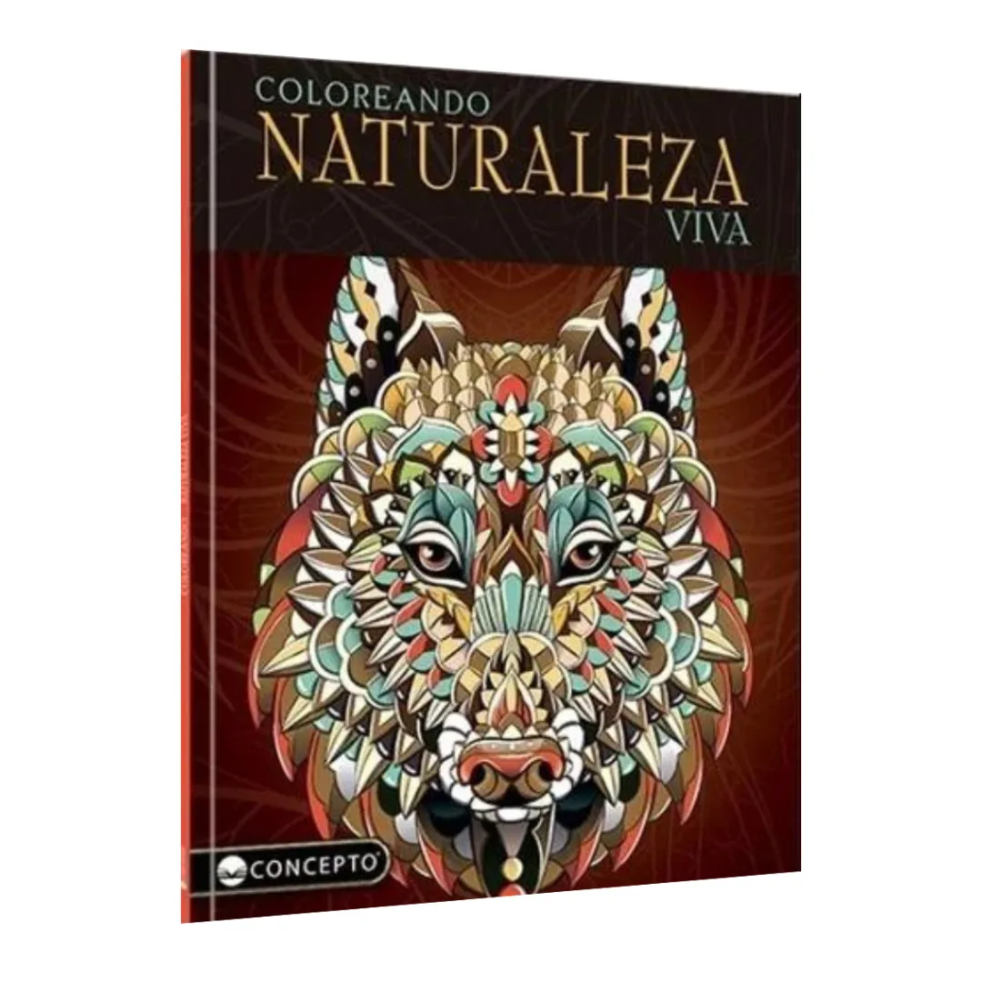 Libro Coloreando Naturaleza