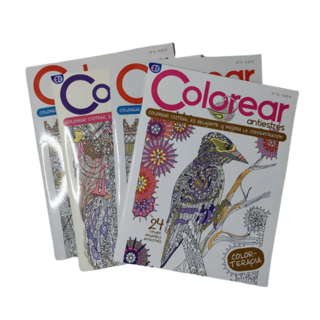 Libro Colorear Antiestres