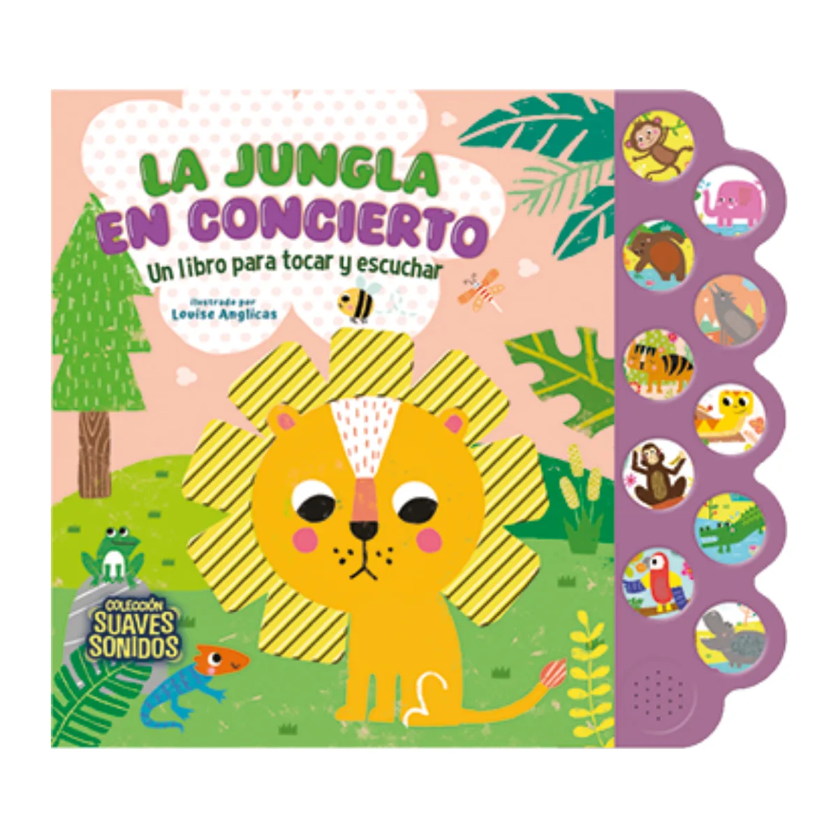 Libro con Sonido y Textura - La Jungla