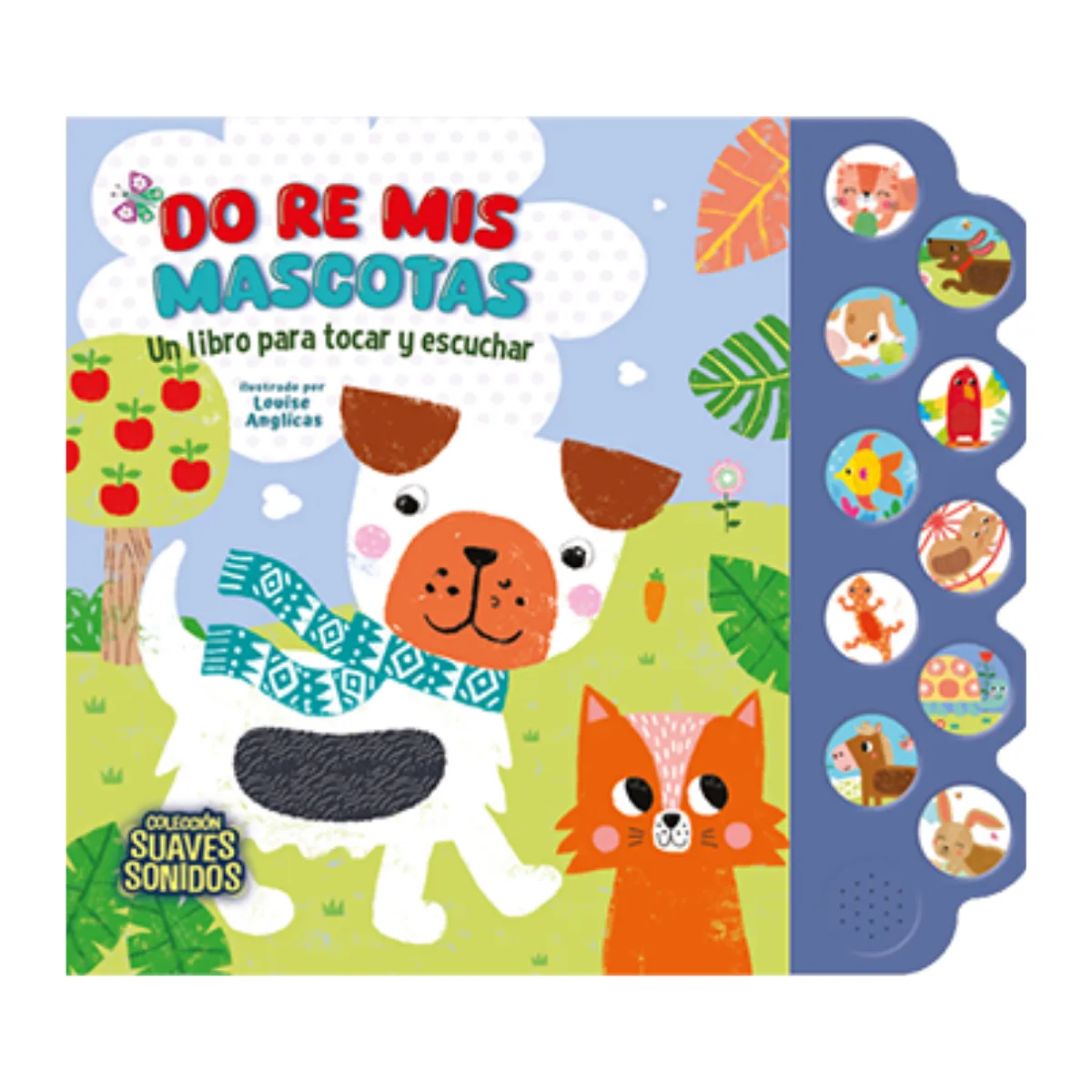 Libro con Sonido y Textura - Mascotas