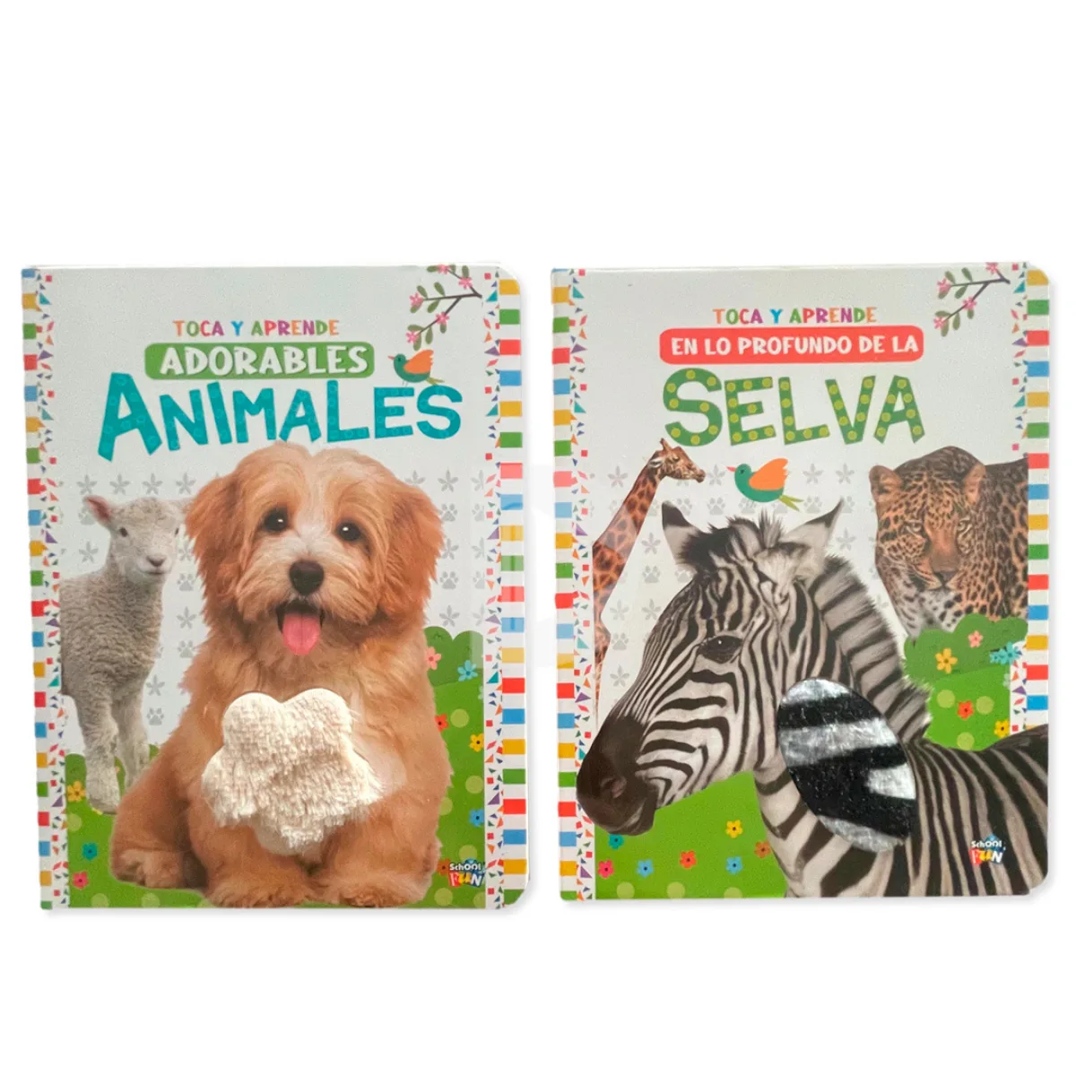 Libro con Texturas Toca y Aprende