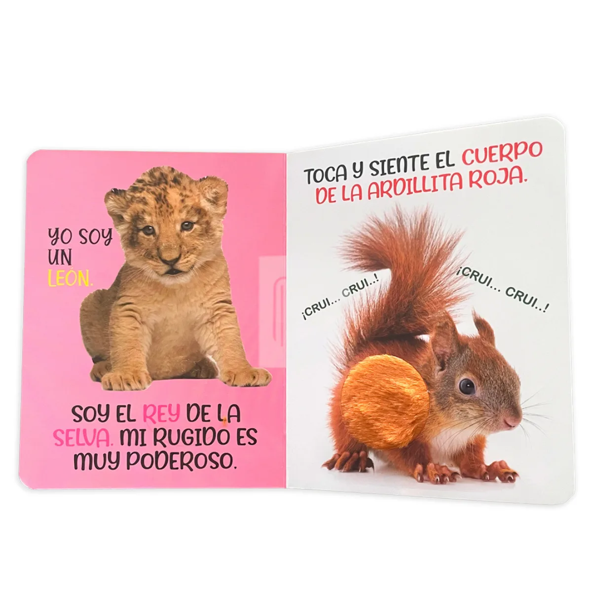 Libro con Texturas Toca y Aprende 3