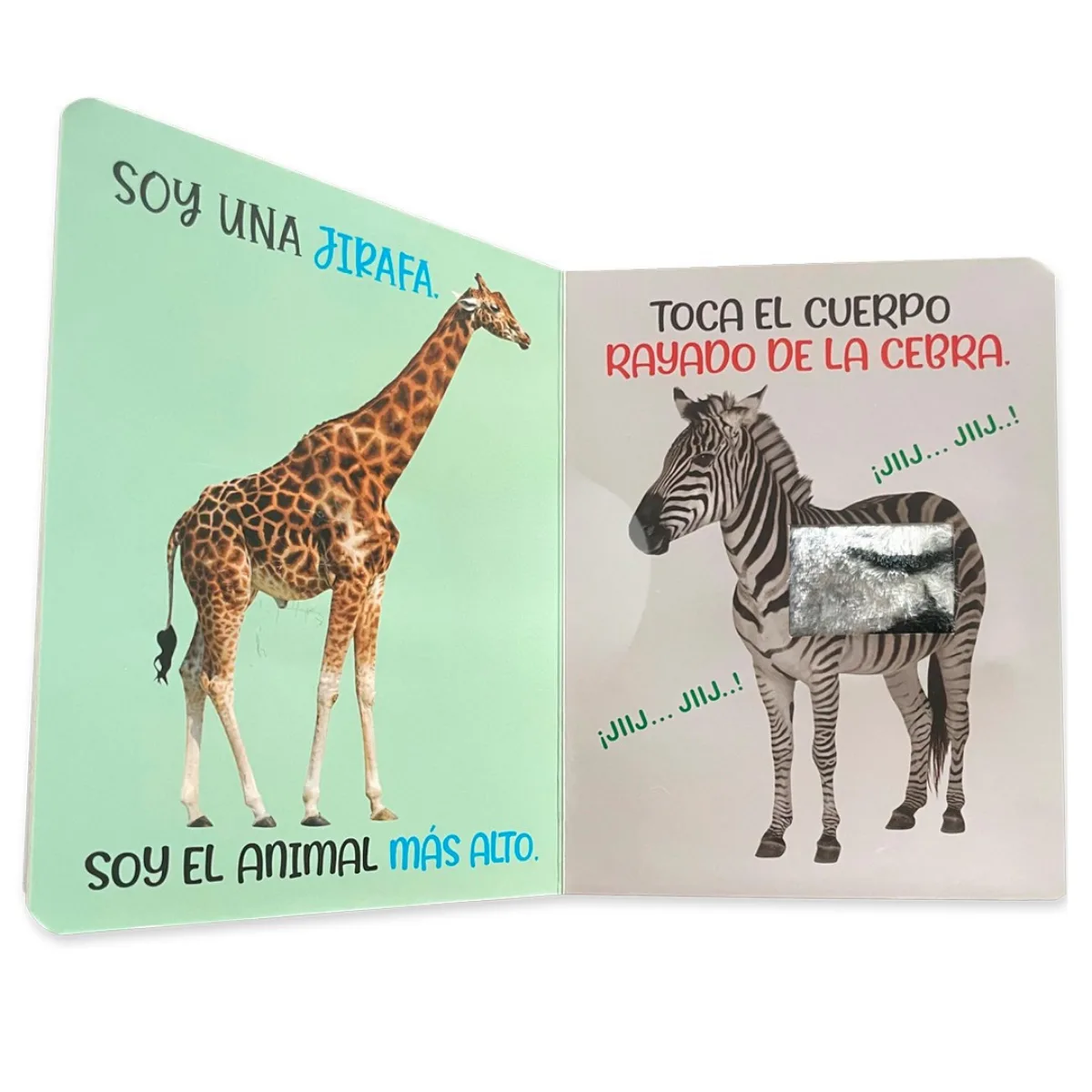 Libro con Texturas Toca y Aprende 6