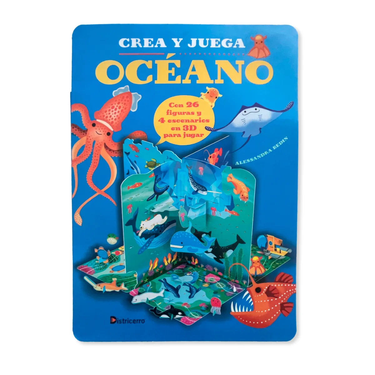 Libro Crea y Juega - Oceano