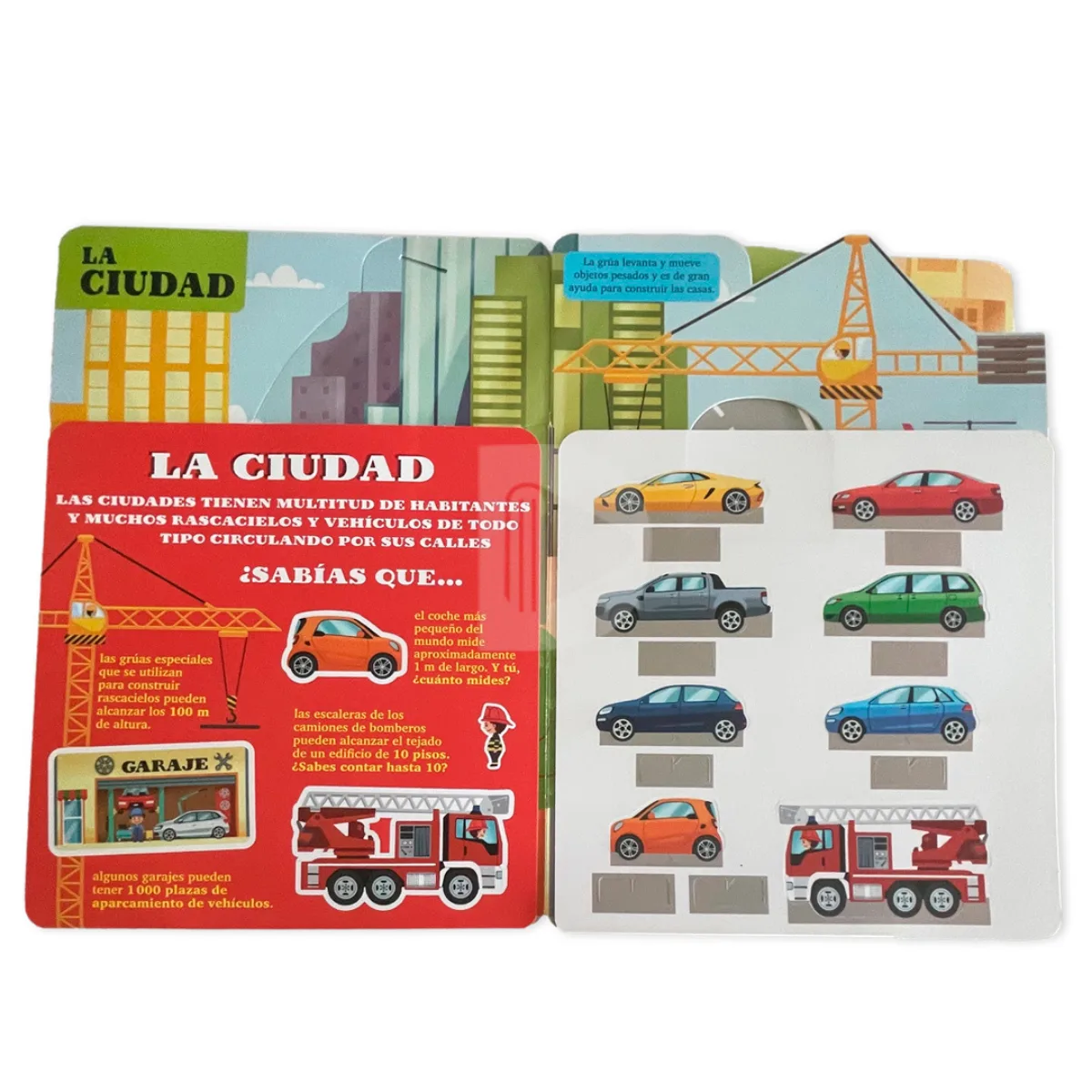 Libro Crea y Juega - Vehiculos 6