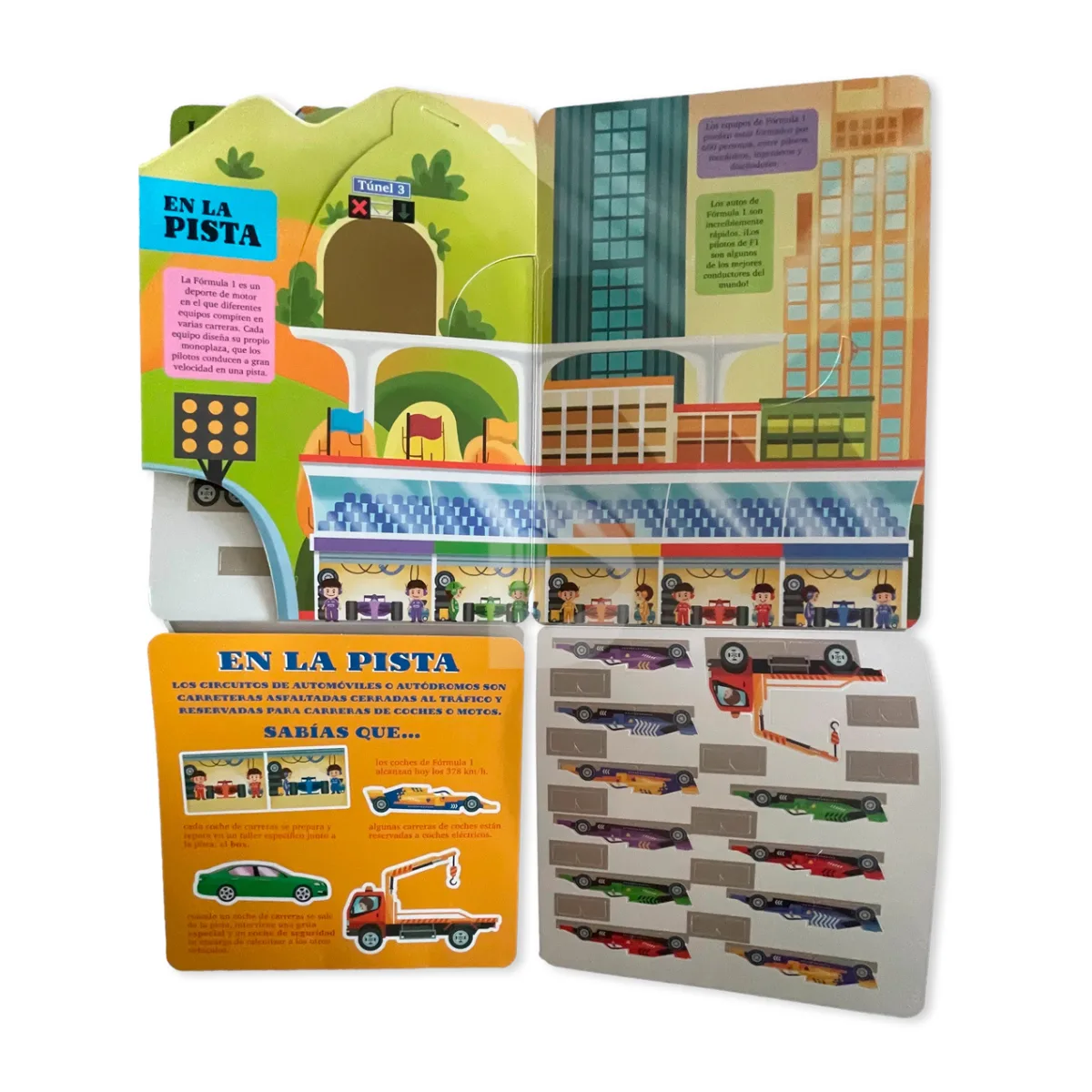 Libro Crea y Juega - Vehiculos 3