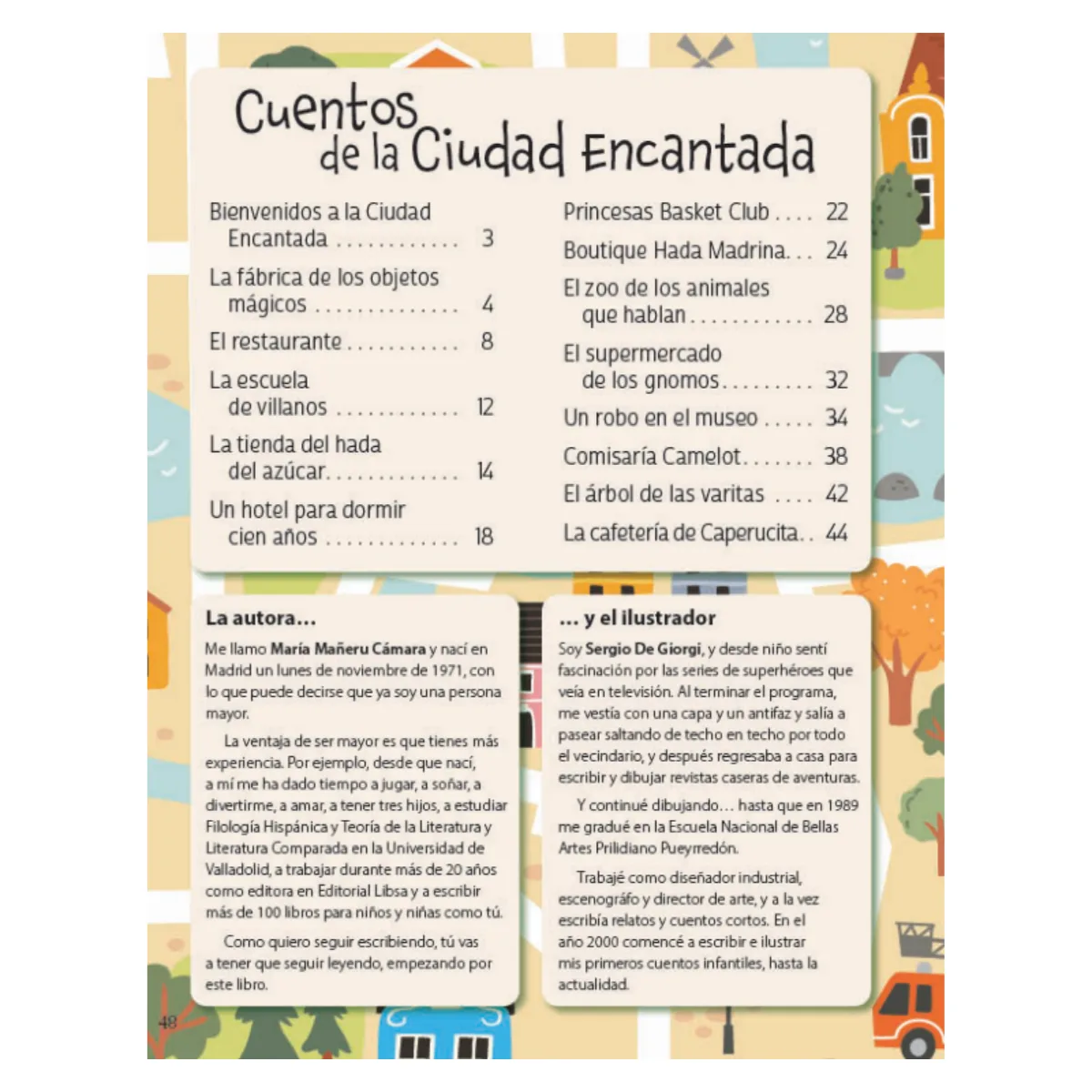 Libro Cuentos de la Ciudad Encantada