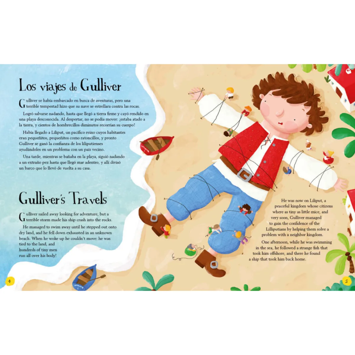 Libro Cuentos Fantasticos Bilingues 6