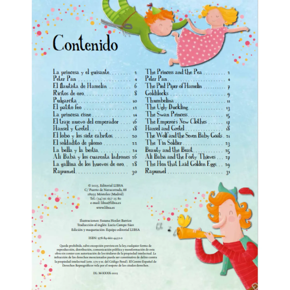 Libro Cuentos Magicos Bilingües