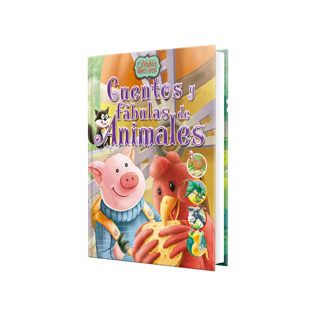 Libro Cuentos Y Fabulas De Animales - En Mayuscula