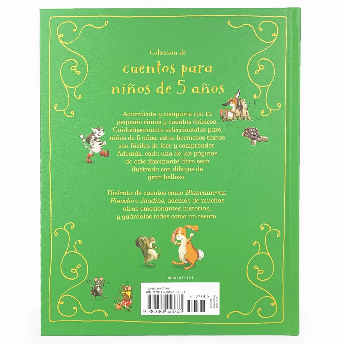 Libro Cuentos y Fabulas Inolvidables 5 años 3