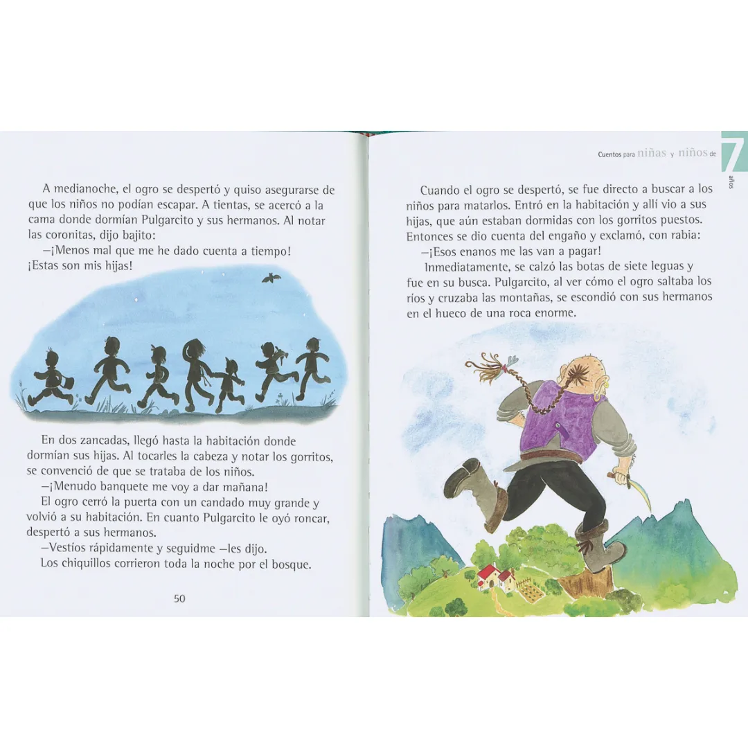 Libro Cuentos y Fabulas Inolvidables 7 años