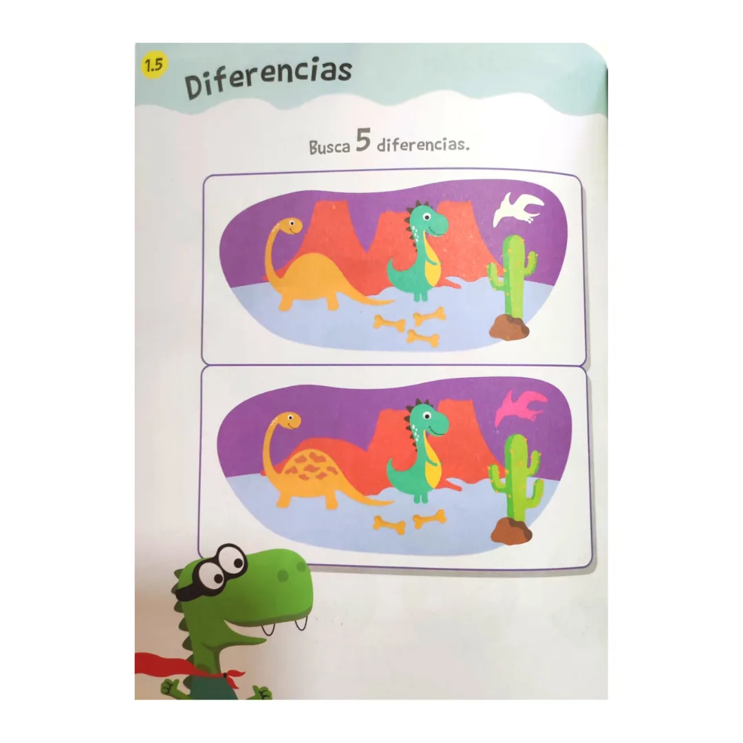 Libro de Actividades Dinosaurio 3