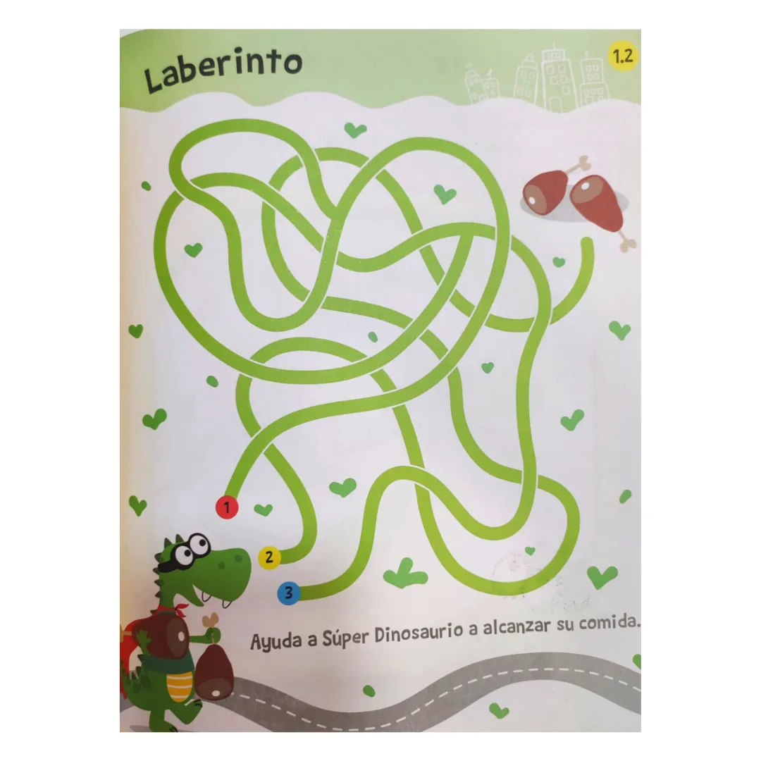 Libro de Actividades Dinosaurio 5