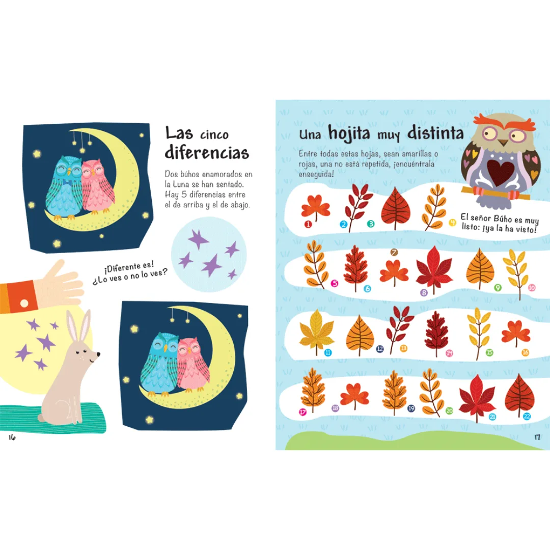 Libro de Actividades - Escuela Divertida de Buhos 3