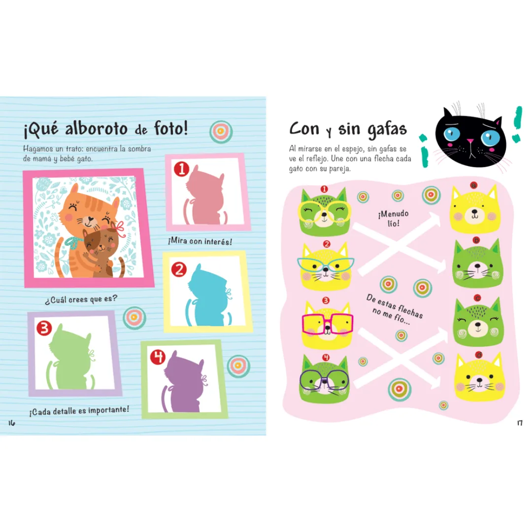 Libro de Actividades - Escuela Divertida de Gatos 4