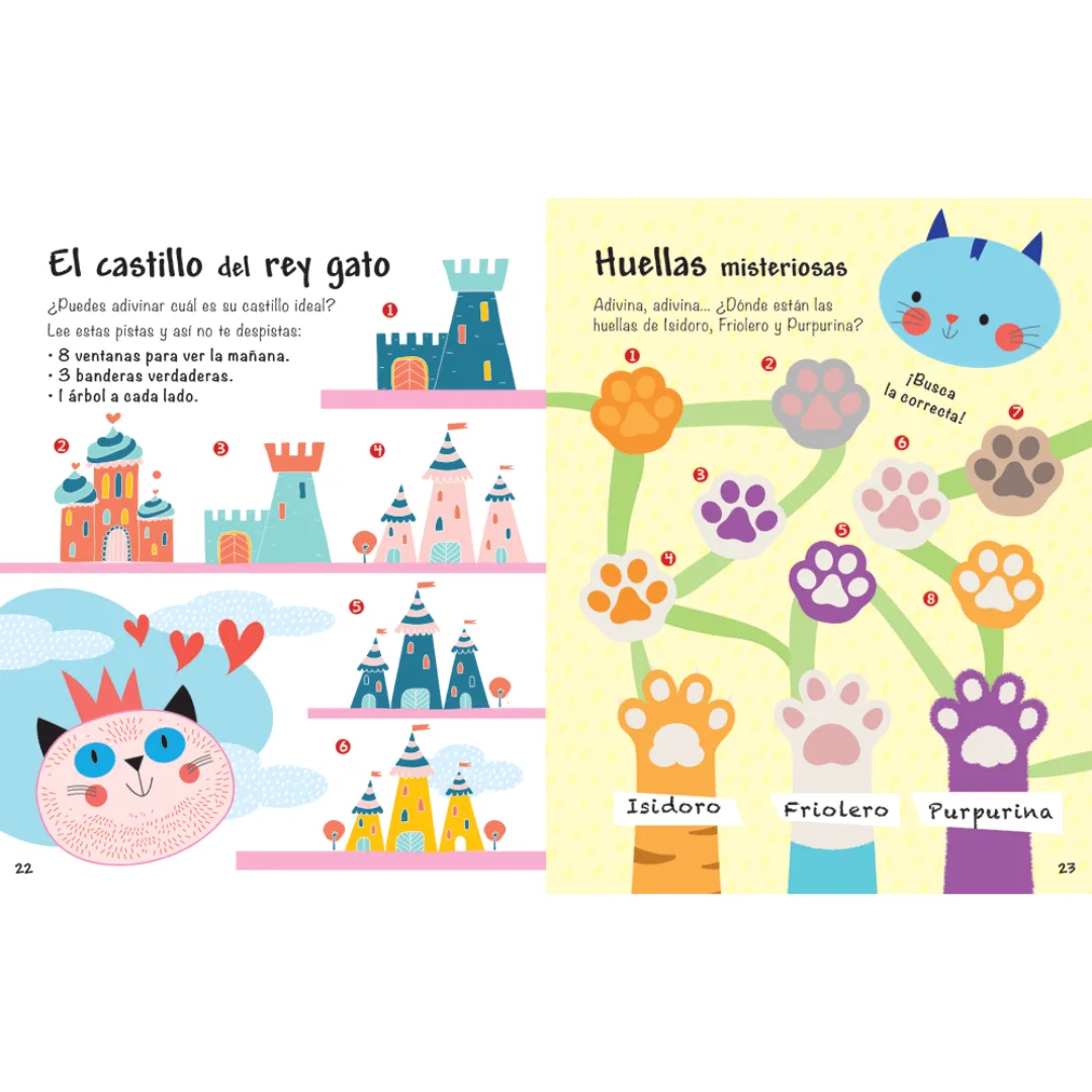 Libro de Actividades - Escuela Divertida de Gatos 2