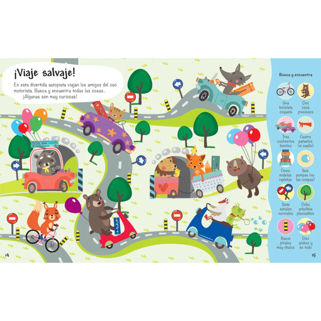 Libro de Actividades - Escuela Divertida de Osos