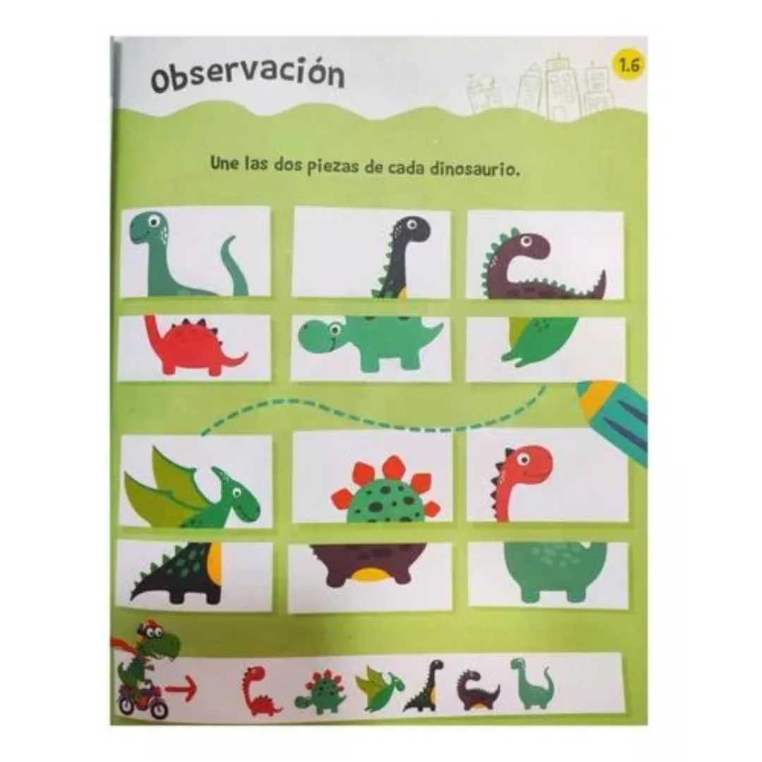 Libro De Actividades - Mi Superheroe Dinosaurio 3