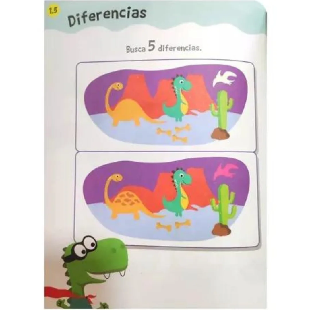 Libro De Actividades - Mi Superheroe Dinosaurio 4