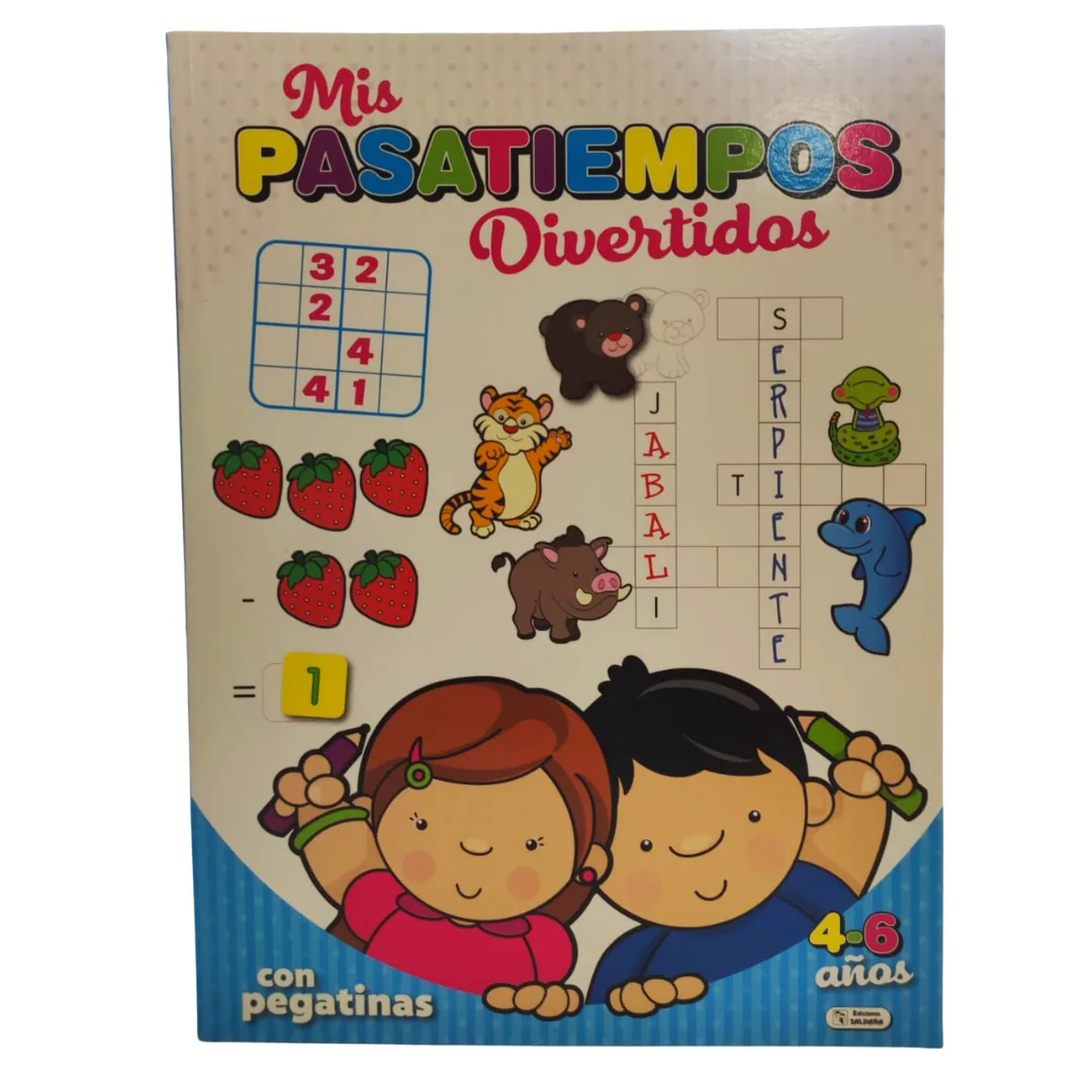 Libro de Actividades Pasatiempos