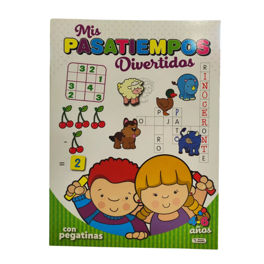 Libro de Actividades Pasatiempos