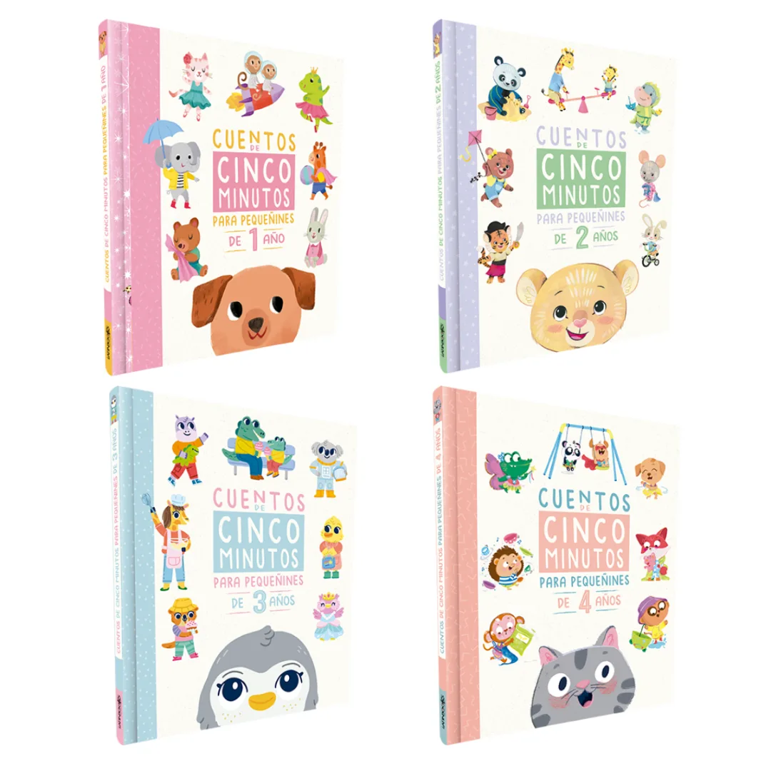 Libro de Cuentos 5 minutos para 1 año