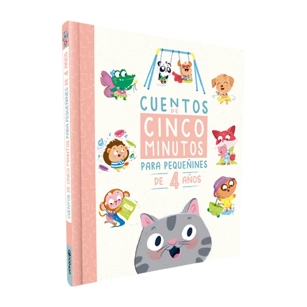 Libro de Cuentos 5 minutos para 4 años