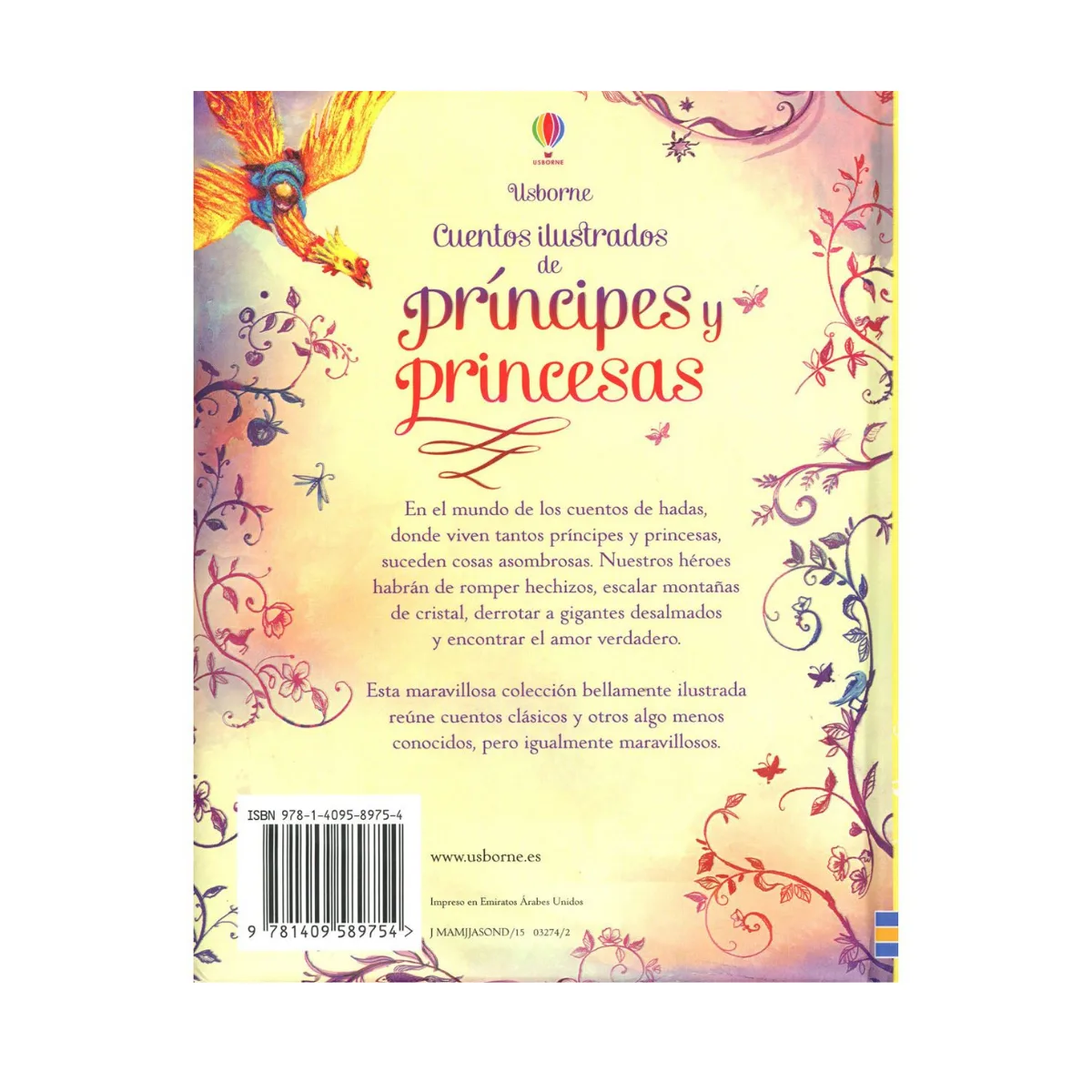 Libro de Cuentos Ilustrados de Principes y Princesas 4