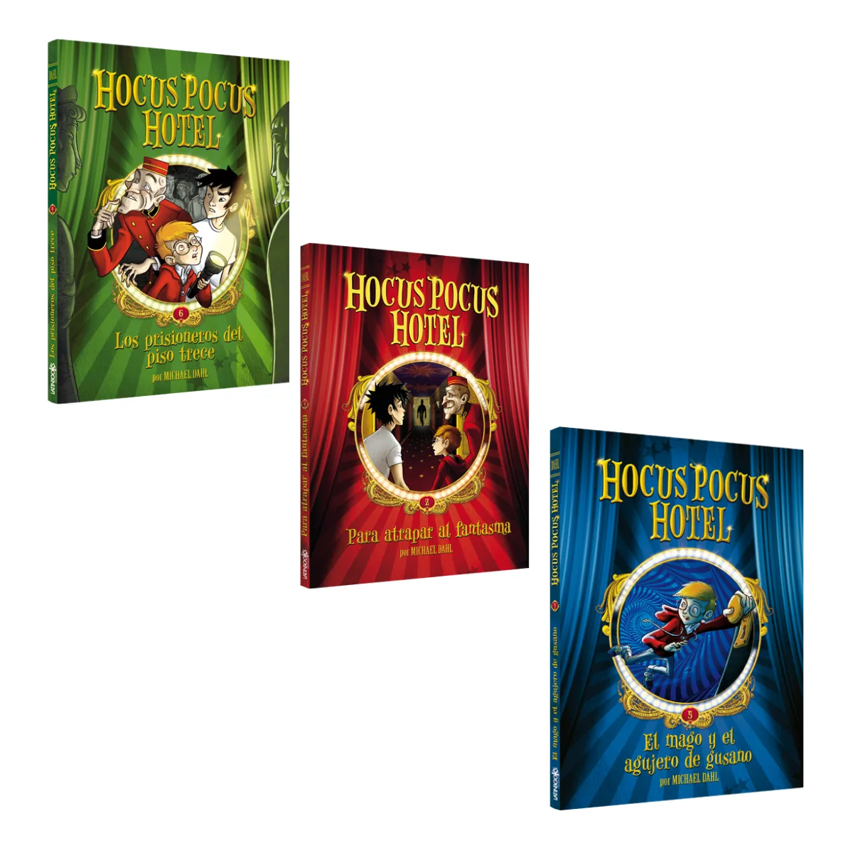 Libro de Misterio Hocus Pocus Hotel