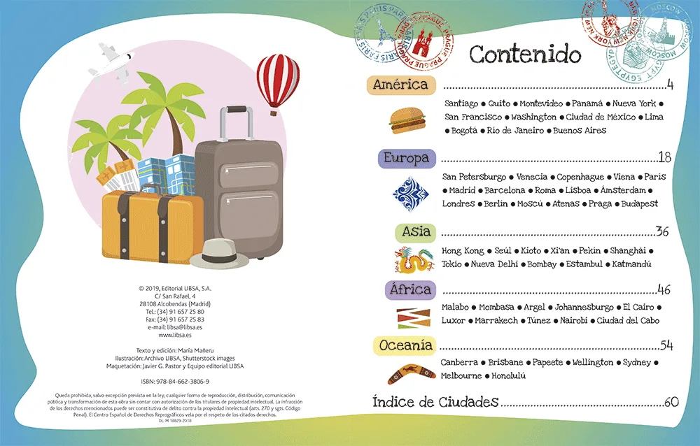 Libro Descubre las Ciudades del Mundo 2