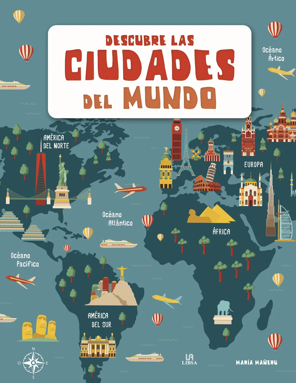 Libro Descubre las Ciudades del Mundo