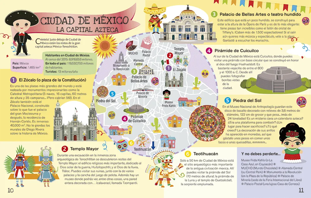 Libro Descubre las Ciudades del Mundo 3