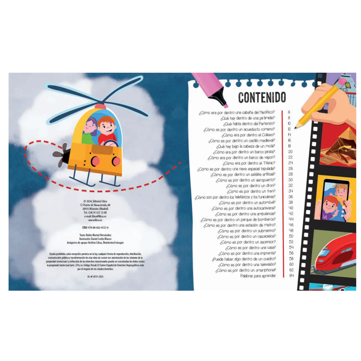 Libro Descubre las Creaciones Asombrosas del Hombre