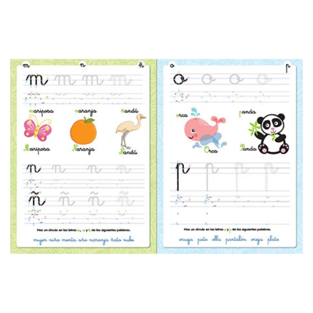 Libro Descubriendo las Letras Cursiva con Marcador Magico