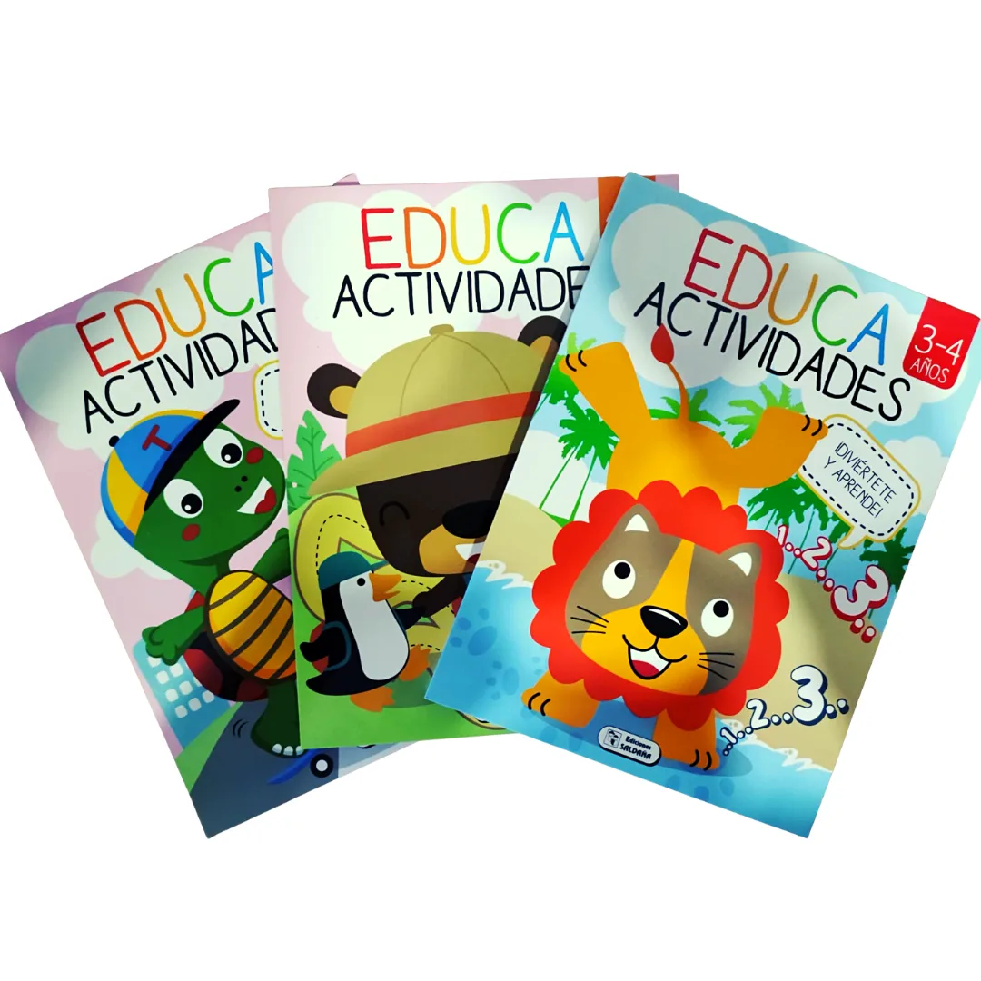 Libro Educa Actividades para aprender jugando