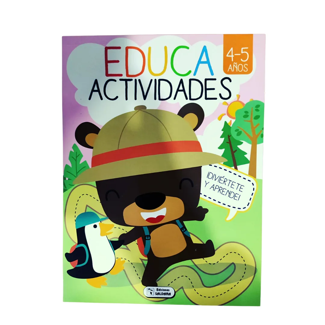 Libro Educa Actividades para aprender jugando 3