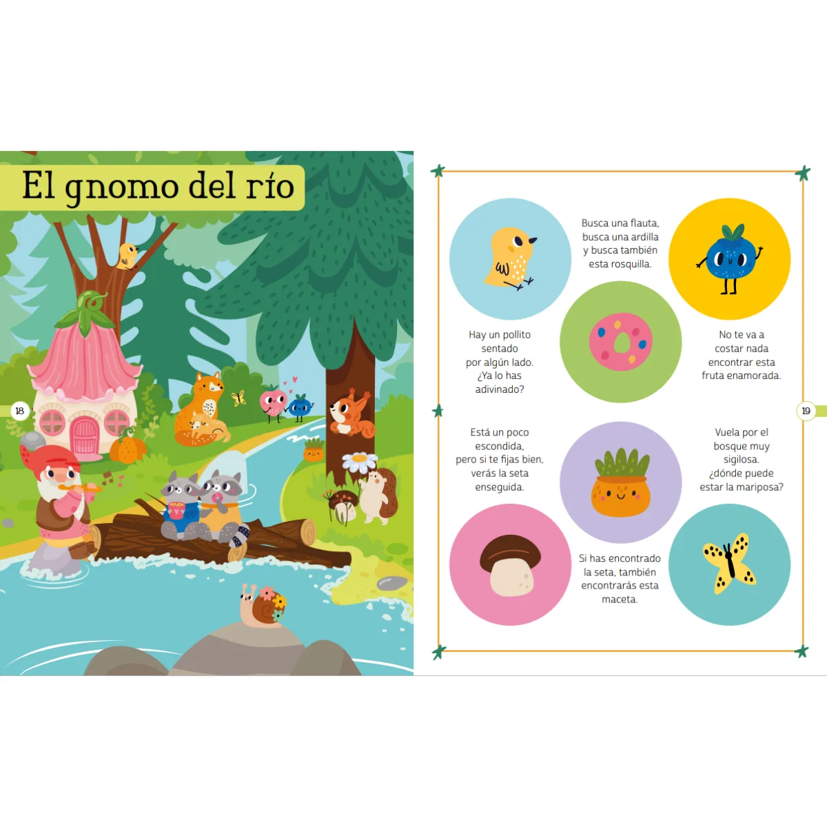 Libro En el Bosque Fantastico  - Busca y Encuentra 4