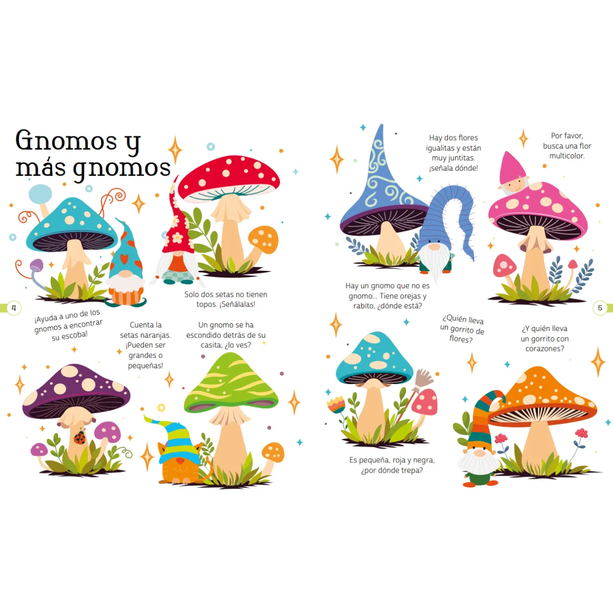 Libro En el Bosque Fantastico - Busca y Encuentra