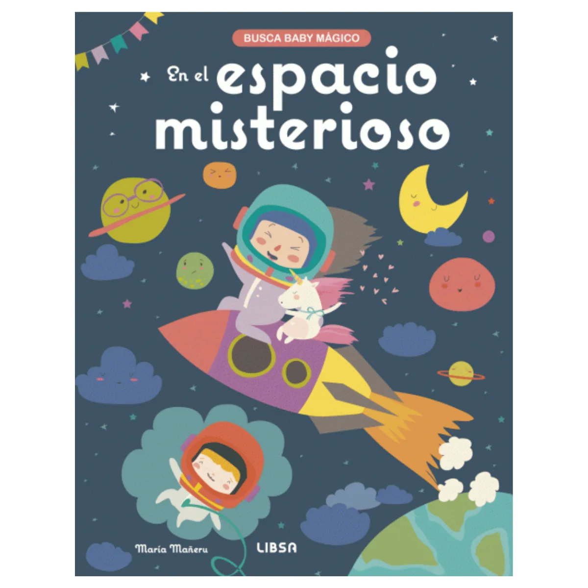 Libro En el Espacio Misterioso - Busca y Encuentra