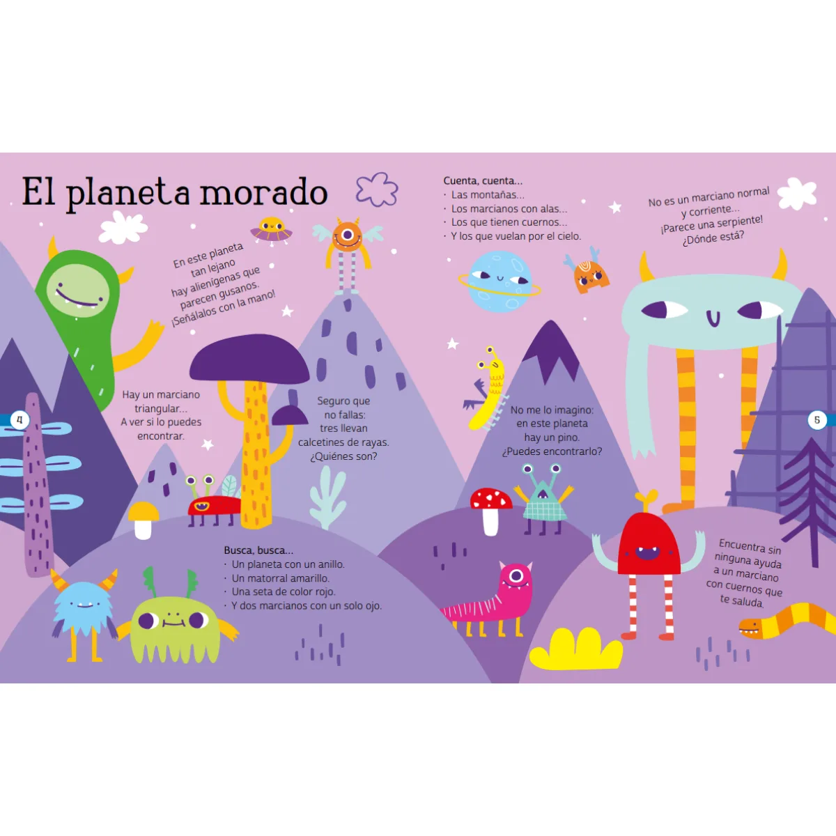 Libro En el Espacio Misterioso - Busca y Encuentra