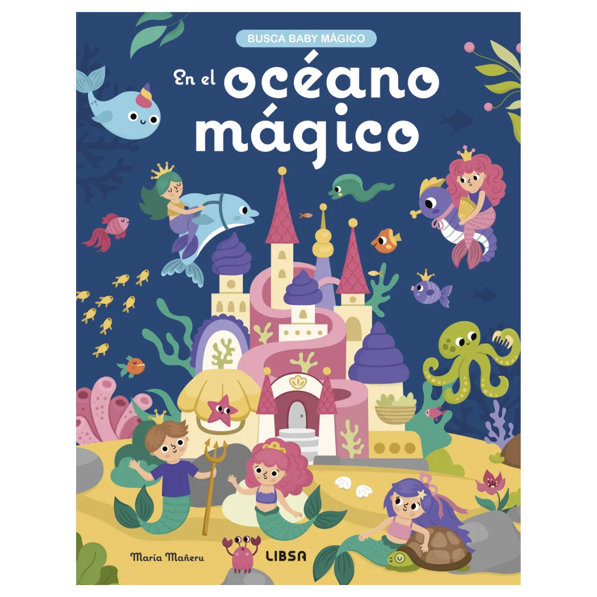 Libro En el Oceano Magico - Busca y Encuentra