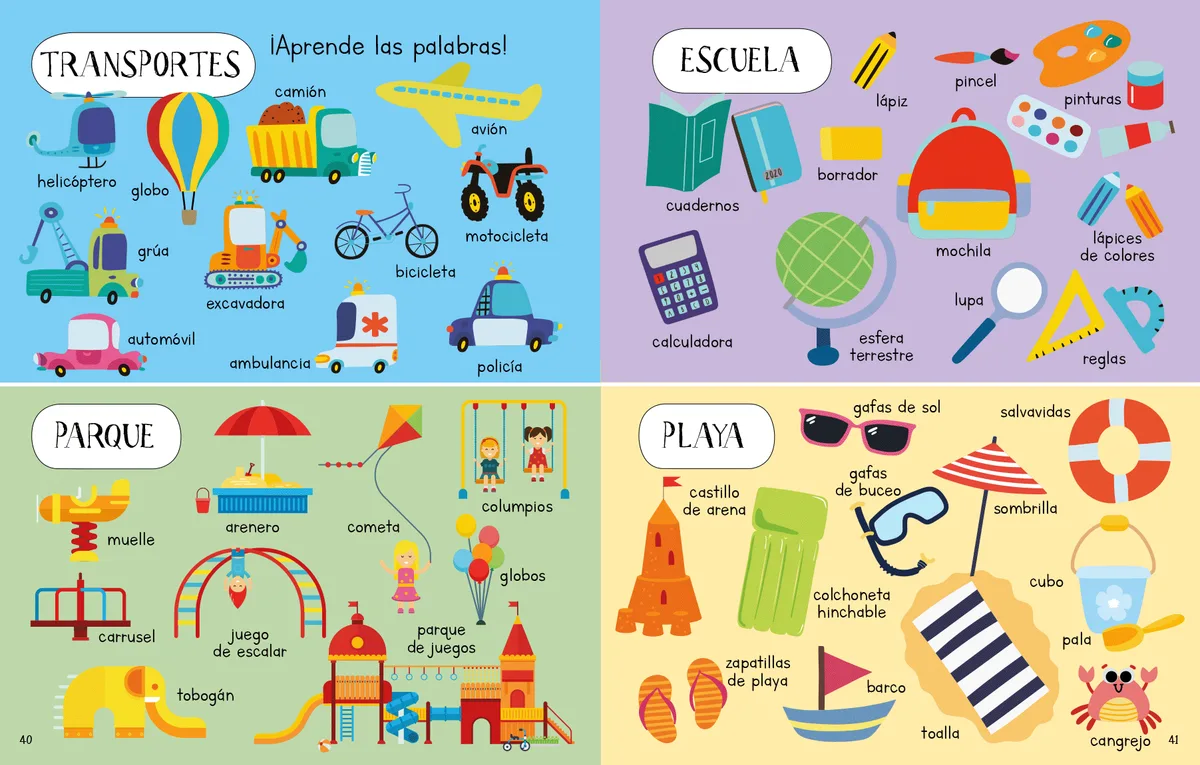 Libro Encuentra las parejas Cosas - Libsa