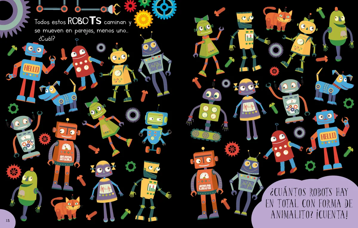 Libro Encuentra las parejas Cosas - Libsa 3