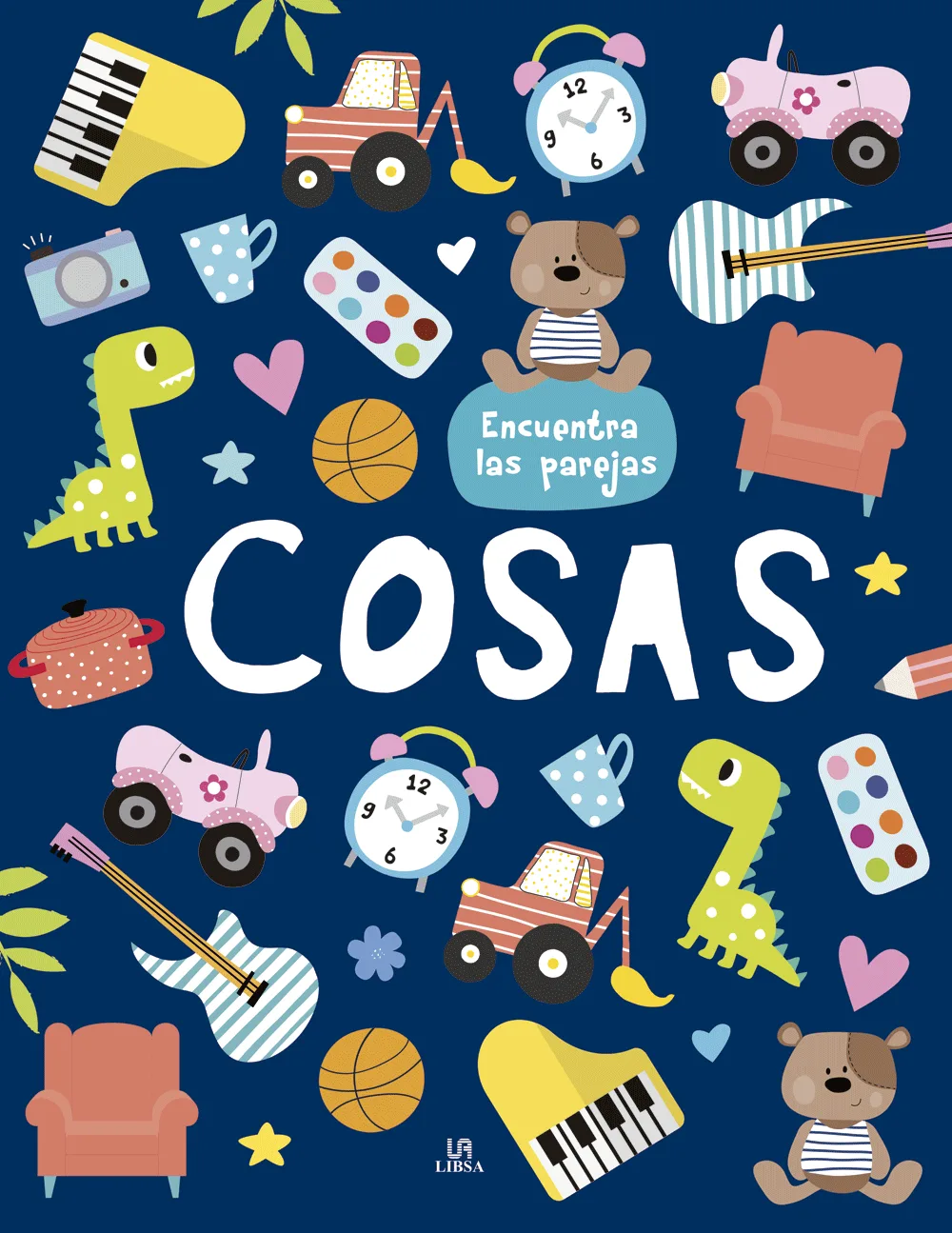 Libro Encuentra las parejas Cosas - Libsa