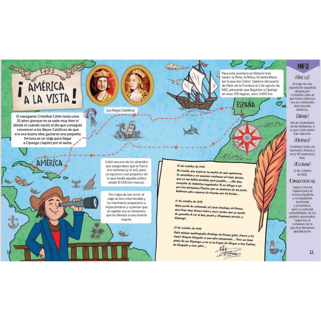 Libro Enigmas para Descubrir Historia Moderna
