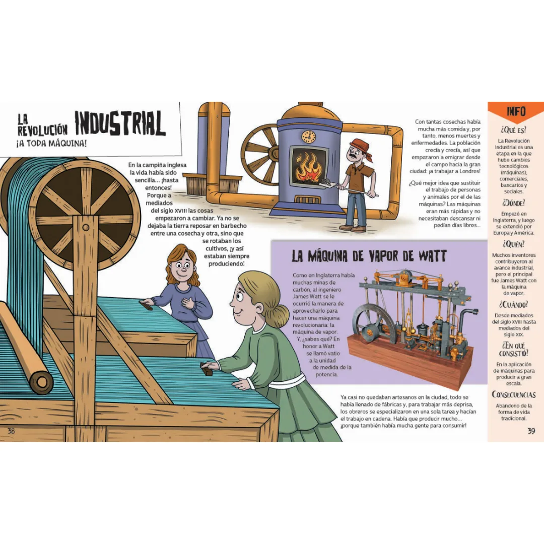 Libro Enigmas para Descubrir Historia Moderna